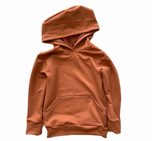 Wyatt Cash Hoodie in Rust